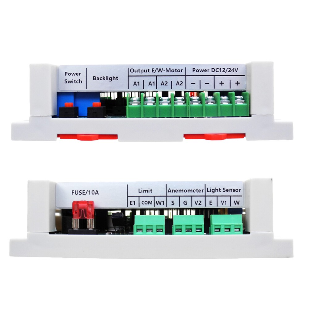 Solar Panel Tracker Controller W/ Wind Speed Sensor W/ Light Sensor W/ IR Remote