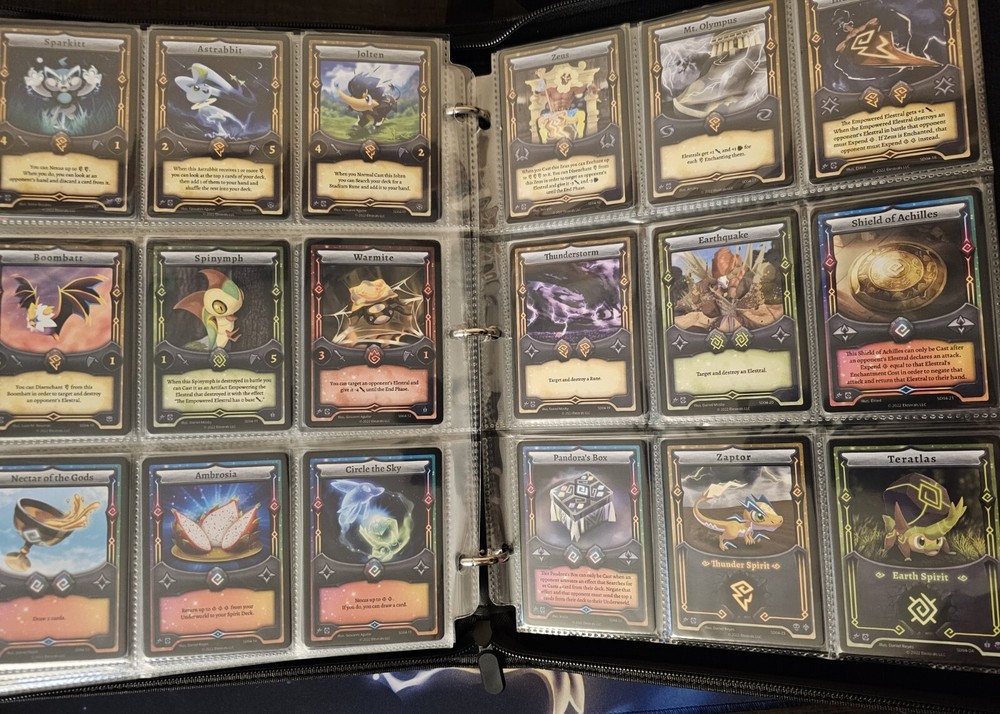 Elestrals - Kickstarter Master Set | Includes Binder, Promos & SD Exclusives