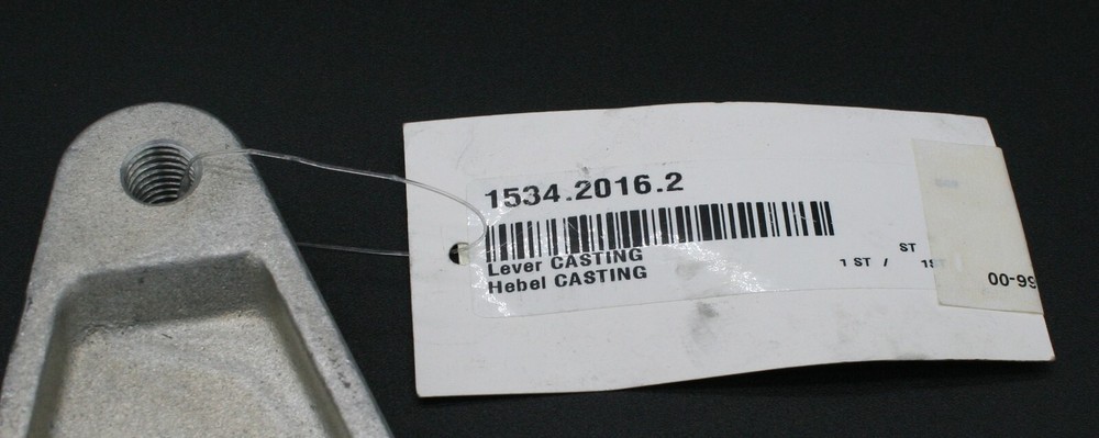 One (1) Muller Martini 1534.2016.2 Lever, Casting for Stitcher NEW