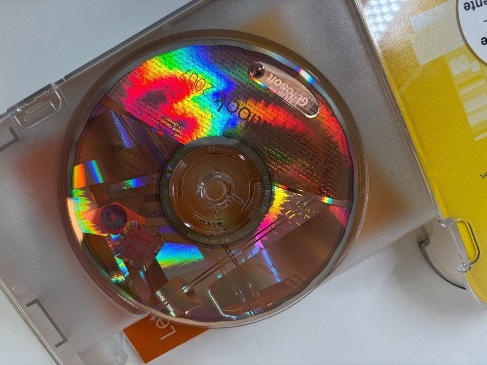 Microsoft Office Outlook 2007 Software CD With Product Key