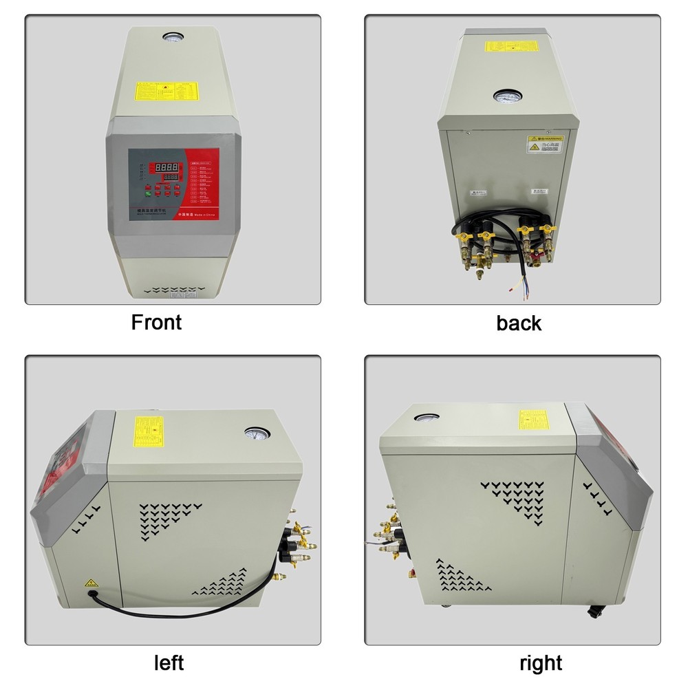 Water Type Injection Mold Temp Controller (12KW, 220V 3-Phase, ±1°C, -40 ~ 932℉)