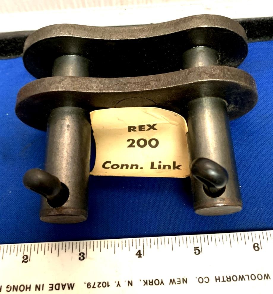Rex 200 Connecting Link and Cotter pins