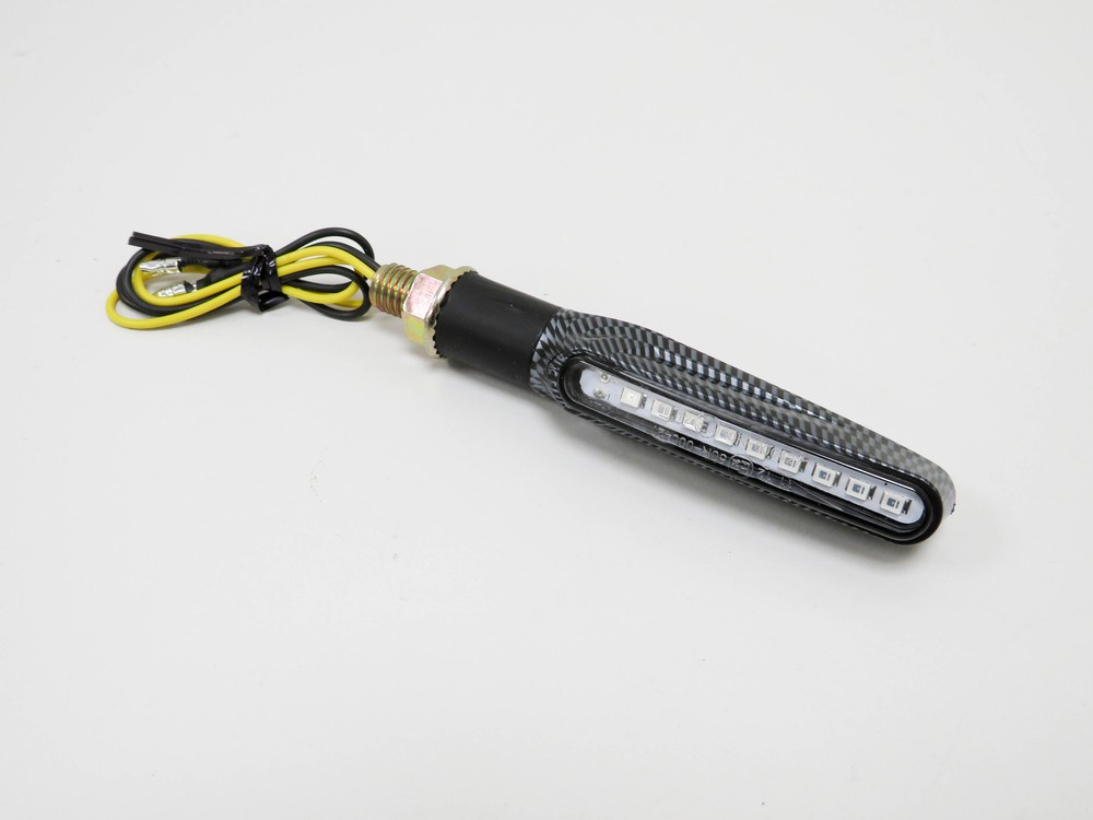 Indicators Carbon Look LED Sequential Wave Set 4 For KTM 450 XC ATV 2008 - 2009