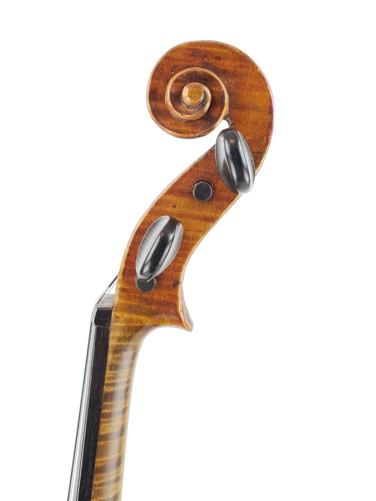 German Violin Marked Carl August Neumarker 4X4