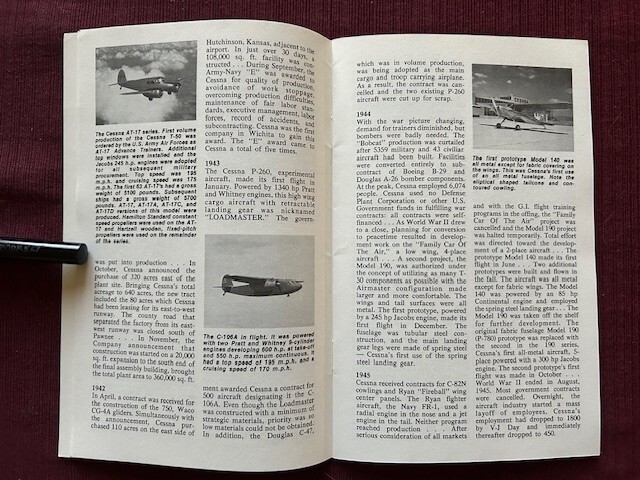 Cessna 50th Anniversary Open House 1977