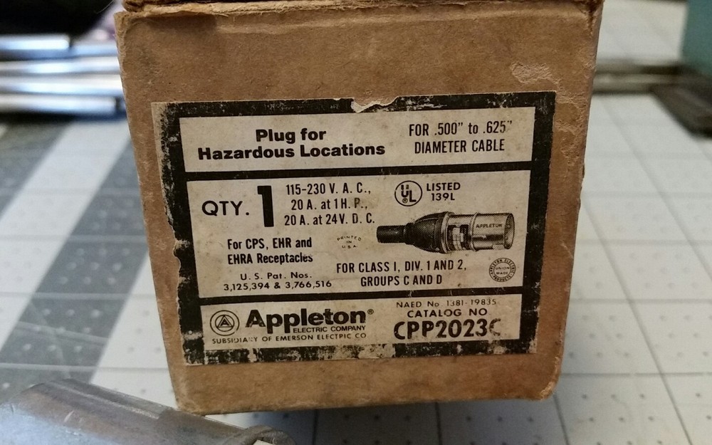 Appleton Electric CPP2023C, .500" - .625" Dia, 115-230V Explosion Proof