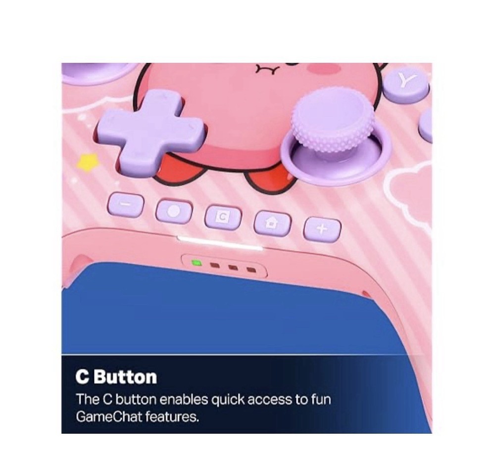 PowerA Advantage Wireless Controller Nintendo Switch 2 Kirby Puff Hall Effect