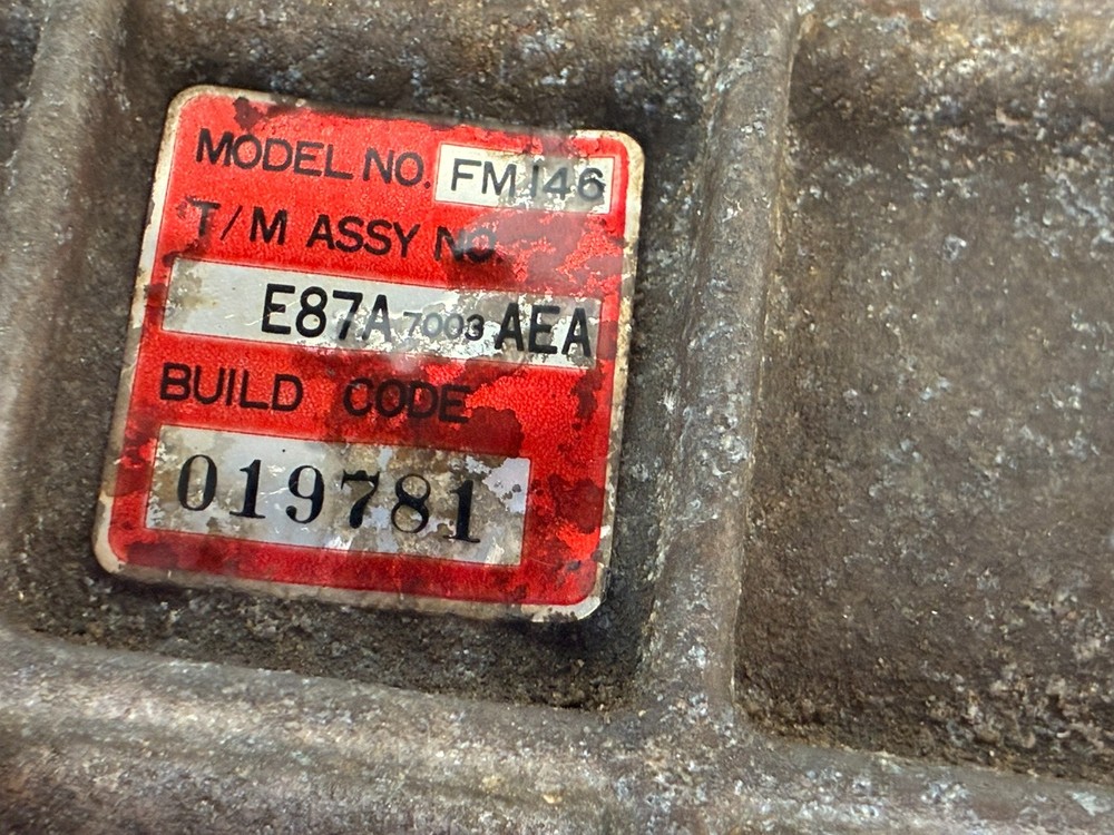 Ford Manual Transmission FM146 Empty Case E87A-7003-AEA