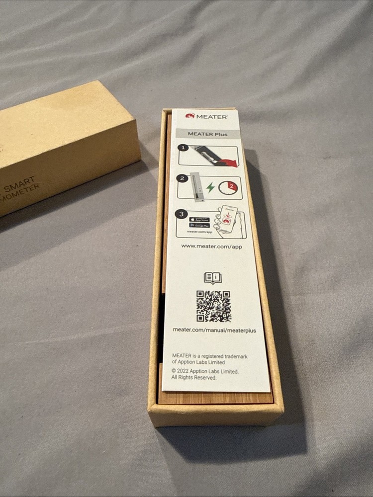 Meater Wireless-Bluetooth Smart Meat Thermometer by Apption Labs IOS & Android