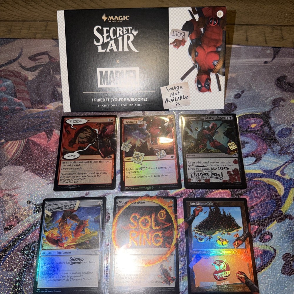 MTG Deadpool "I Fixed It (You're Welcome): Foil - Complete Set