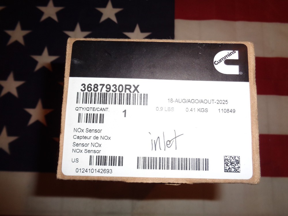 WOW 30%OFF OEM CUMMINS DPF AFTERTREATMENT SYSTEM NOX SENSOR #3687930RX