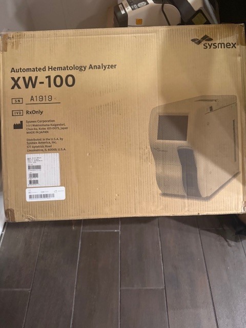 Sysmex Automated Hematology Analyzer - XW-100