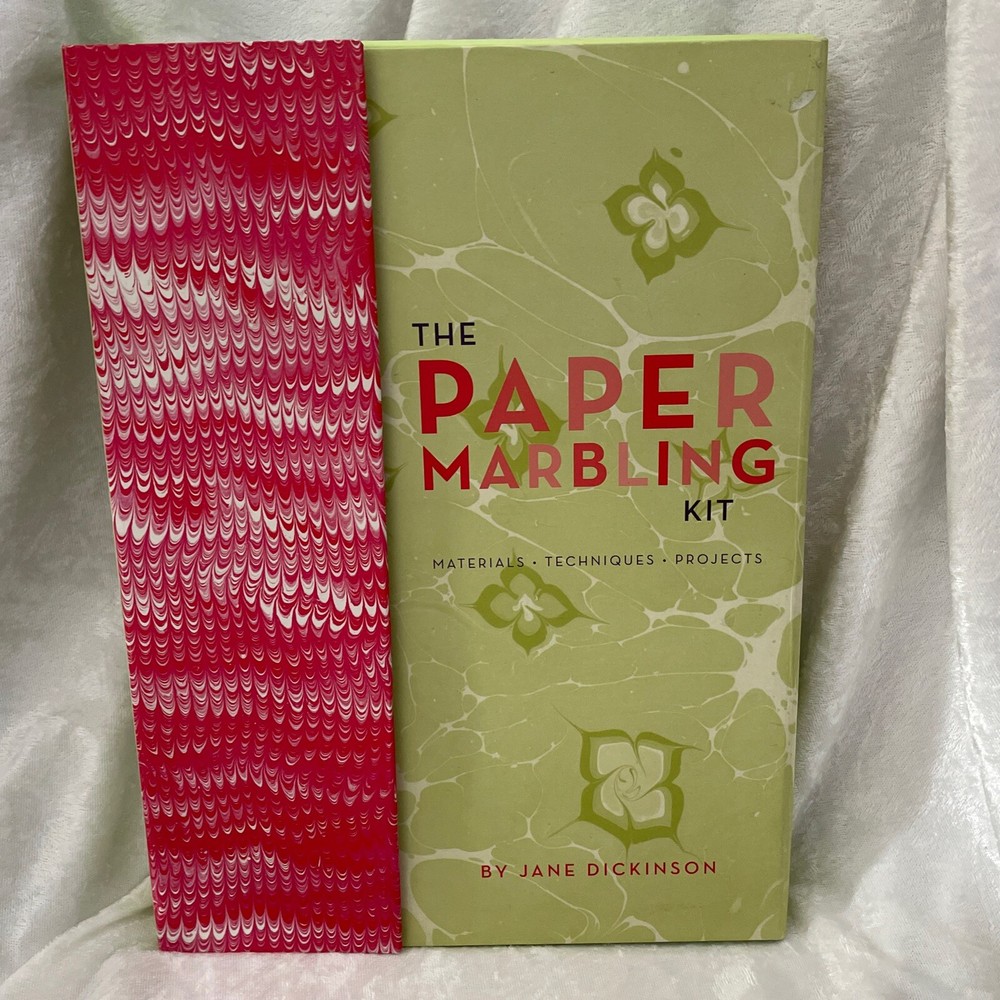 The Paper Marbling Kit Materials Techniques Projects Supplies Jane Dickinson
