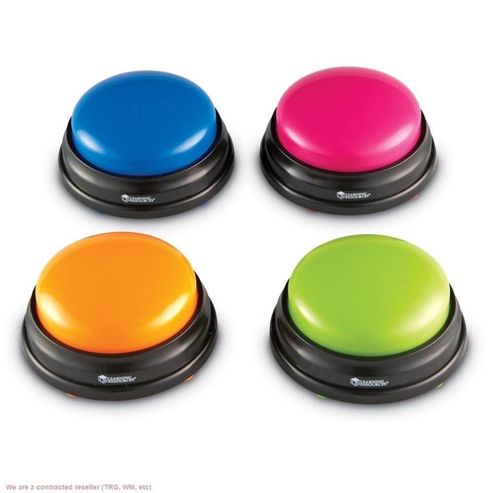 Learning Resources Answer Buzzers - 4pk: Teaching Aid, Educational Tools for ...