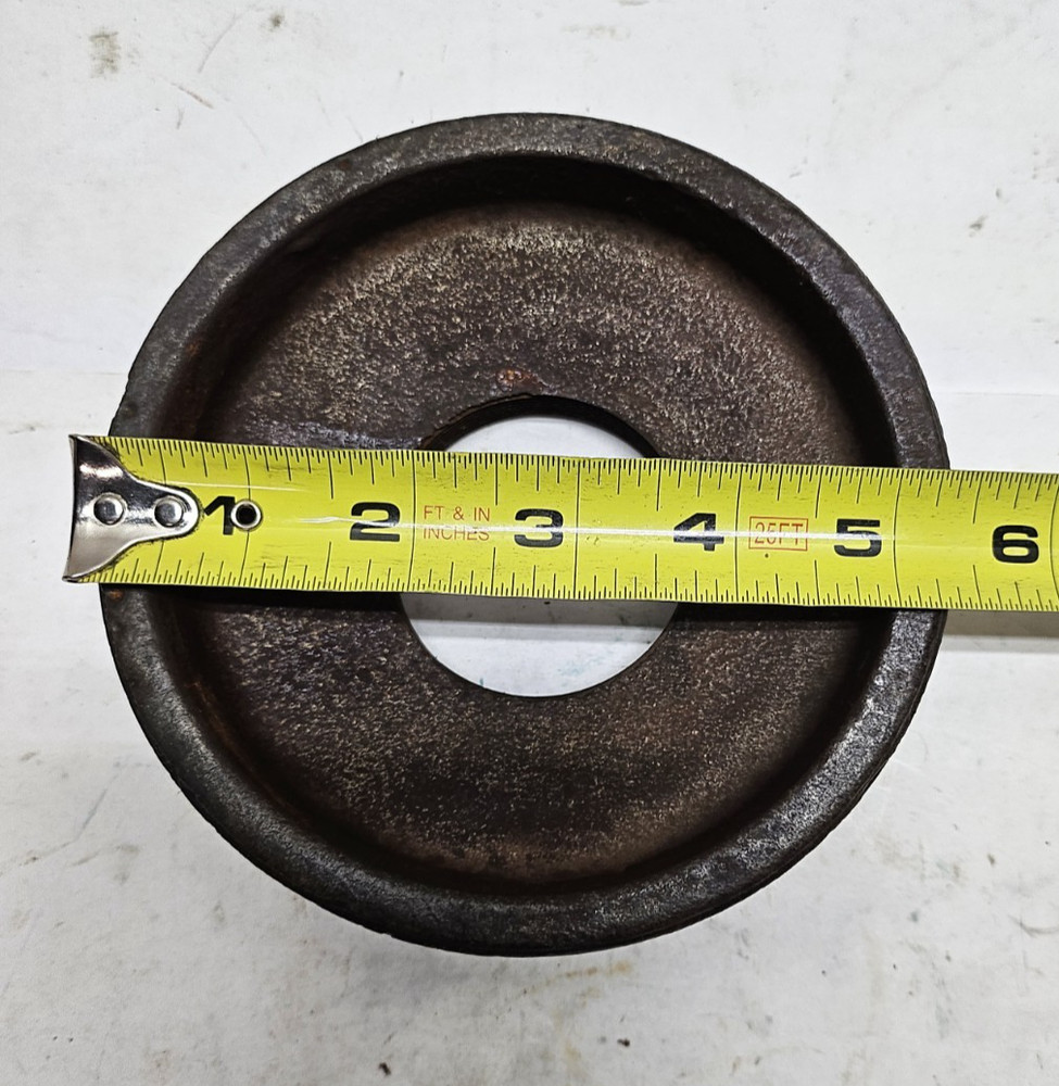 Black Malleable Threaded Reducing Hex Bushing 5 x 2"