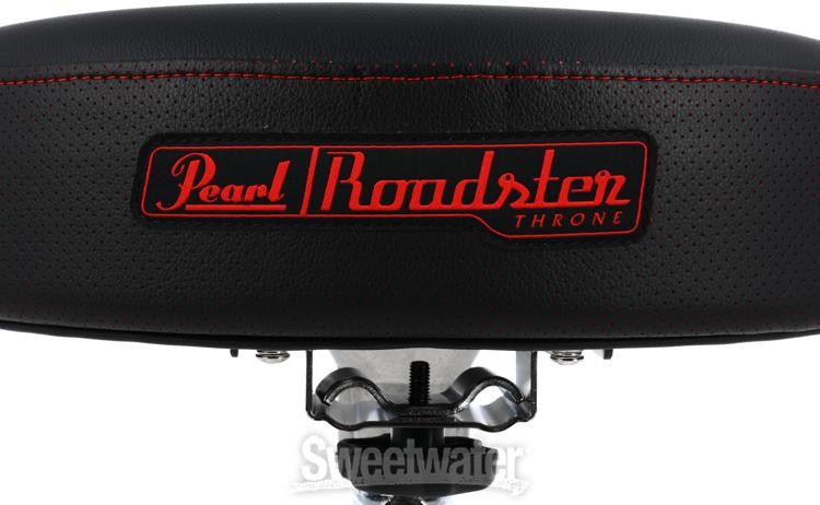 Pearl Roadster Multi-Core Saddle Drum Throne with Backrest