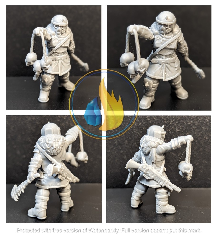Marauders Kommando Orks Head Bits Set x8 DakkaDakka.Store