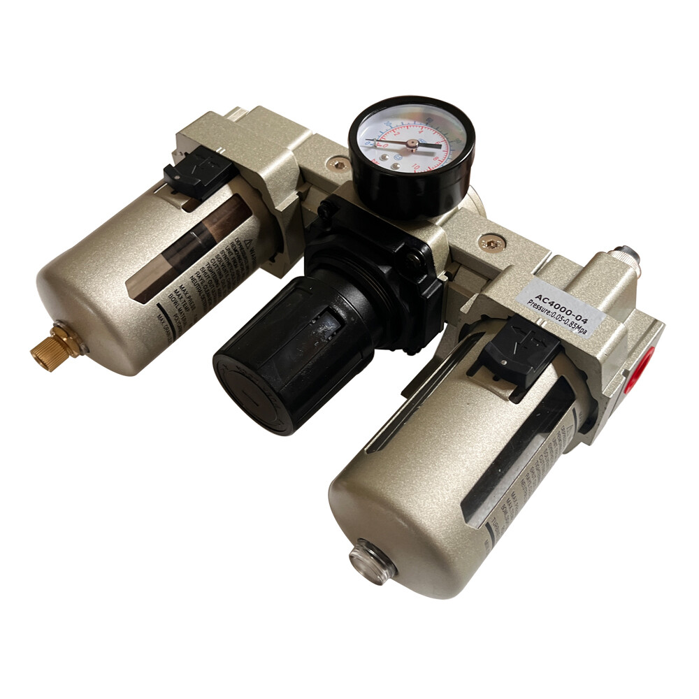 New 0.75" Filter Regulator Control Moisture Trap Lubricator for Air Compressor