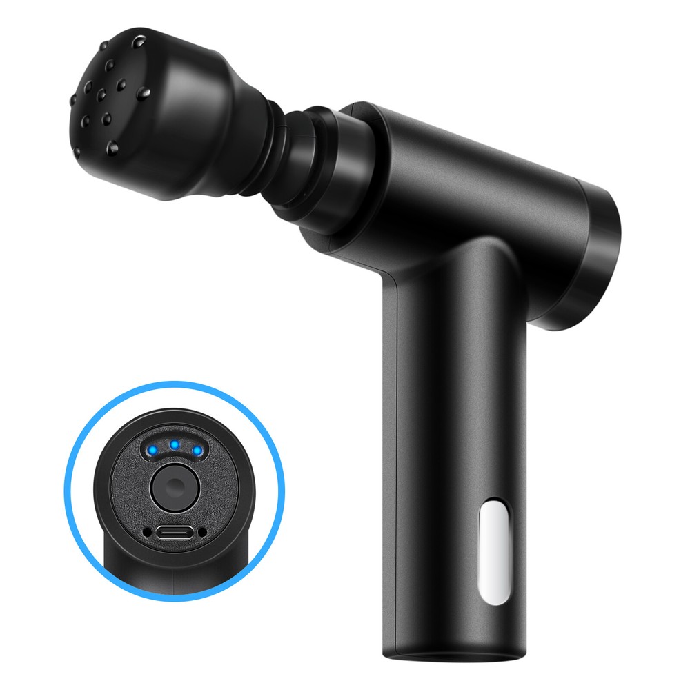 Mini Pocket-Sized Deep Tissue, Portable Percussion Massager Gun, USB Charging