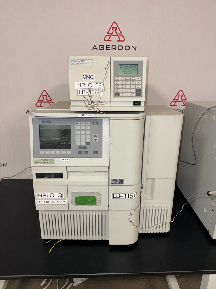 Waters 2695 Separations Module Detector 2487 HPLC System #17689