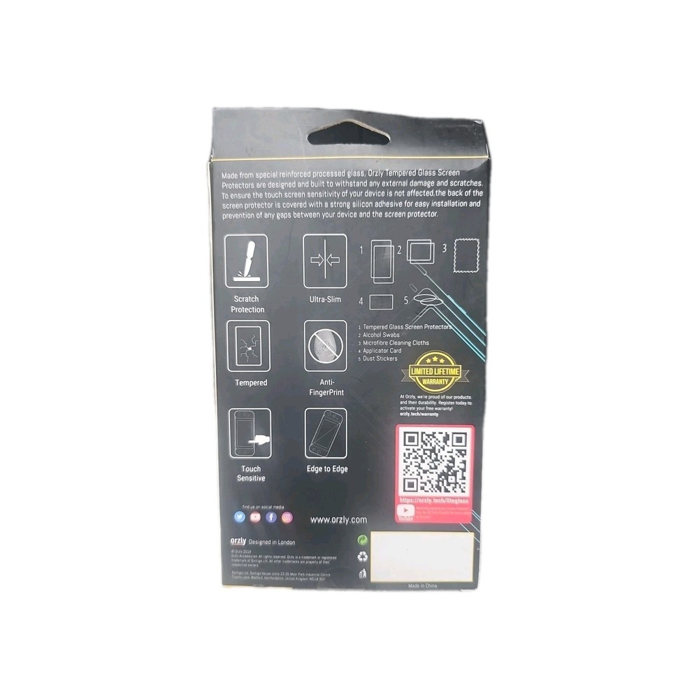 2 Pack Nintendo Switch Lite Screen Protector Premium TemperedOrzly Glass