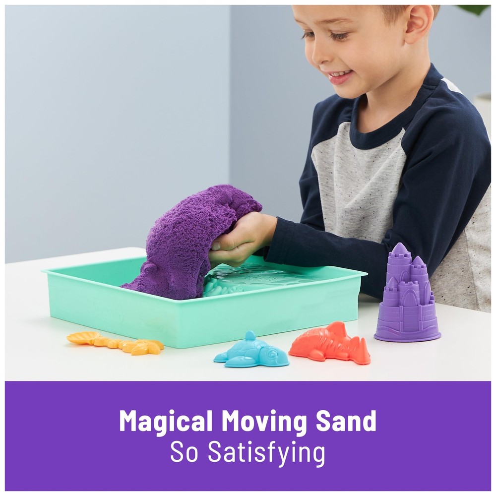 , Sandbox Set, Creative Easter Gifts, Includes 1lb Purple Moldable Play Sand,...