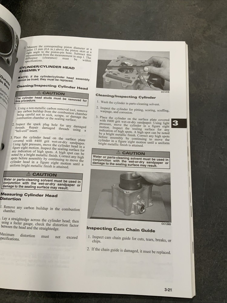 2004 ATV Service Manual -DVX 400