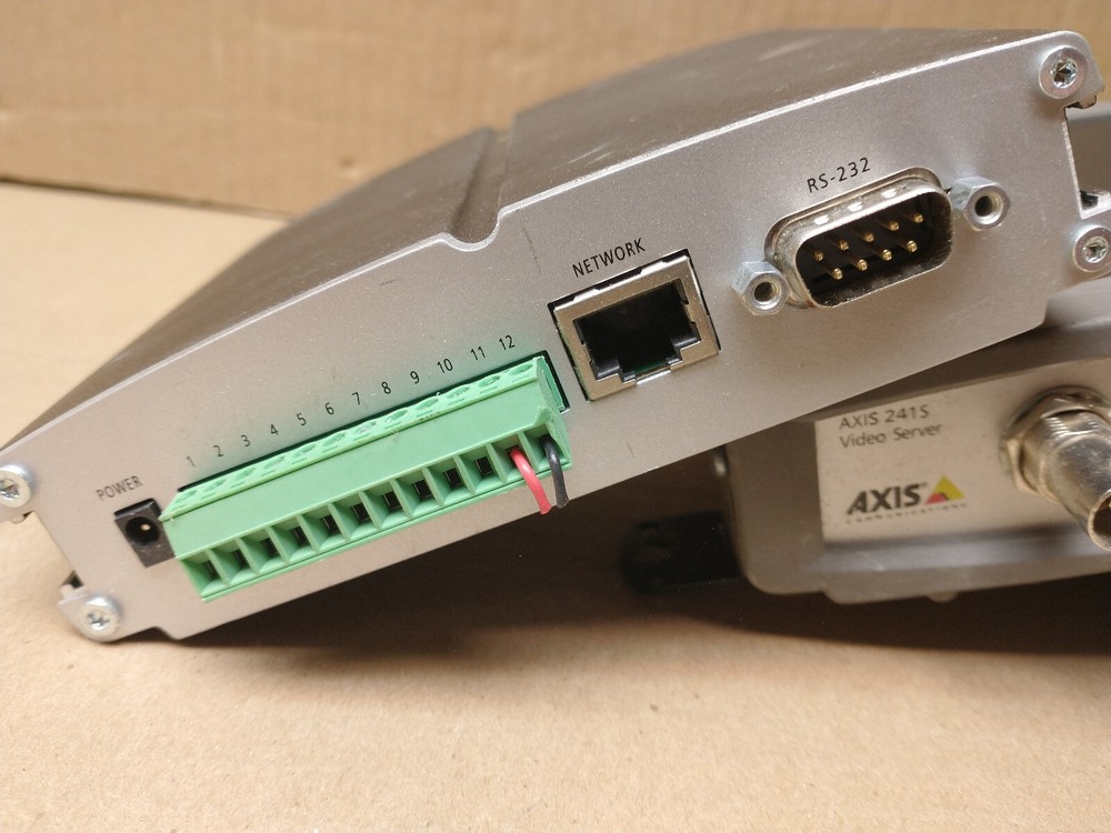 AXIS 241S video server lot of 3