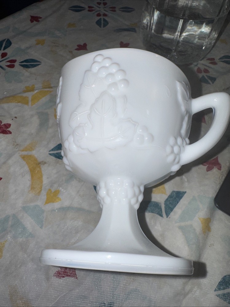 Milk Glass Creamer Pitcher