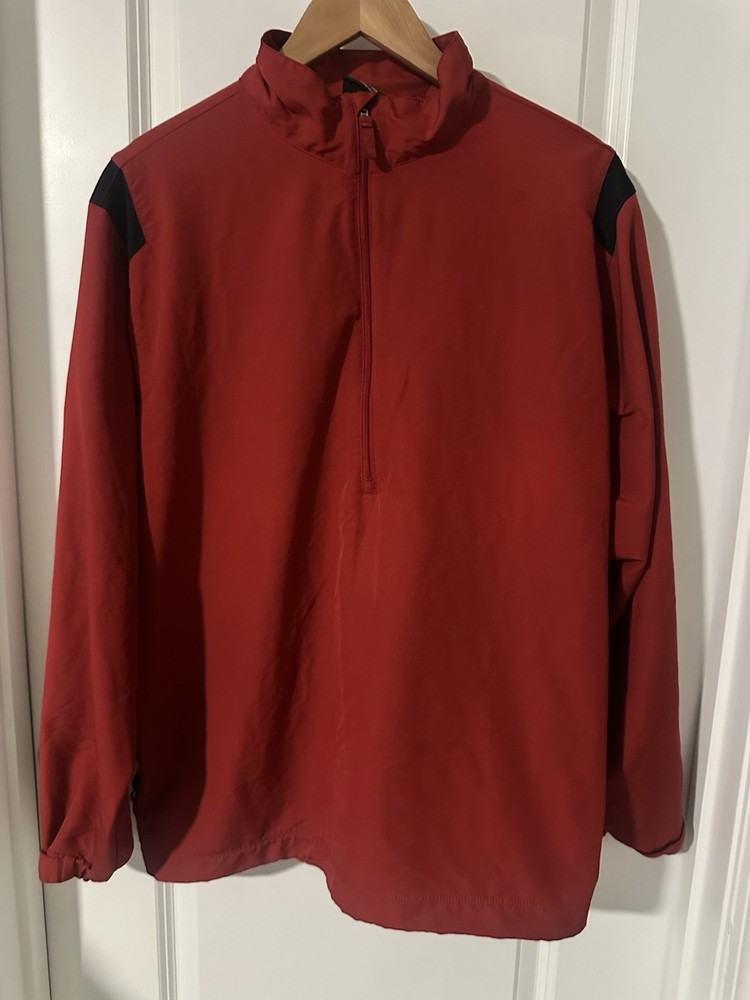 Nike Men’s Red Golf Lightweight Jacket Large