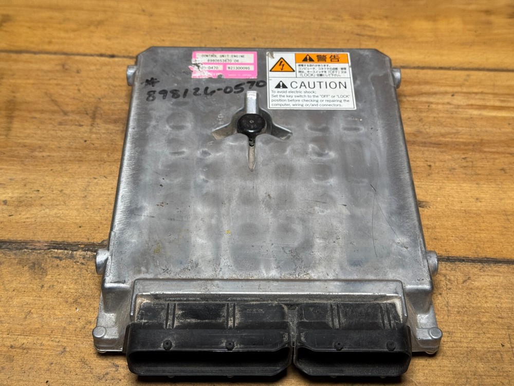 Isuzu ECM ECU 8980853670 OEM Engine Control Module Diesel Computer Unit