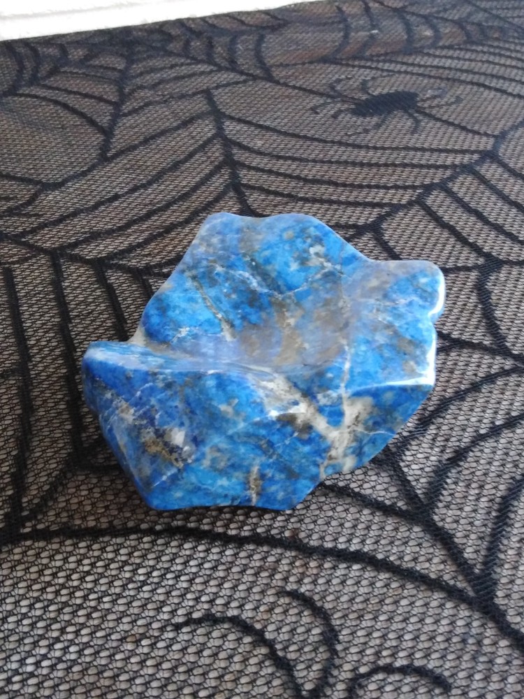 Lapis Lazuli free form sculpture