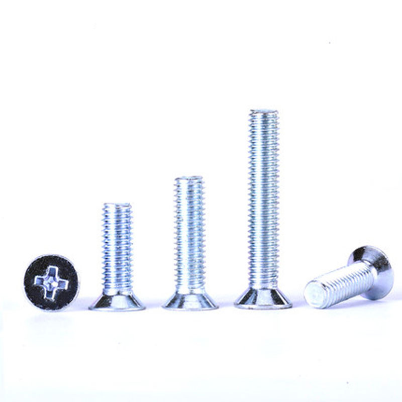 M3 Phillips Screw Countersunk head Screws Flat head Machine Bolts Galvanized V