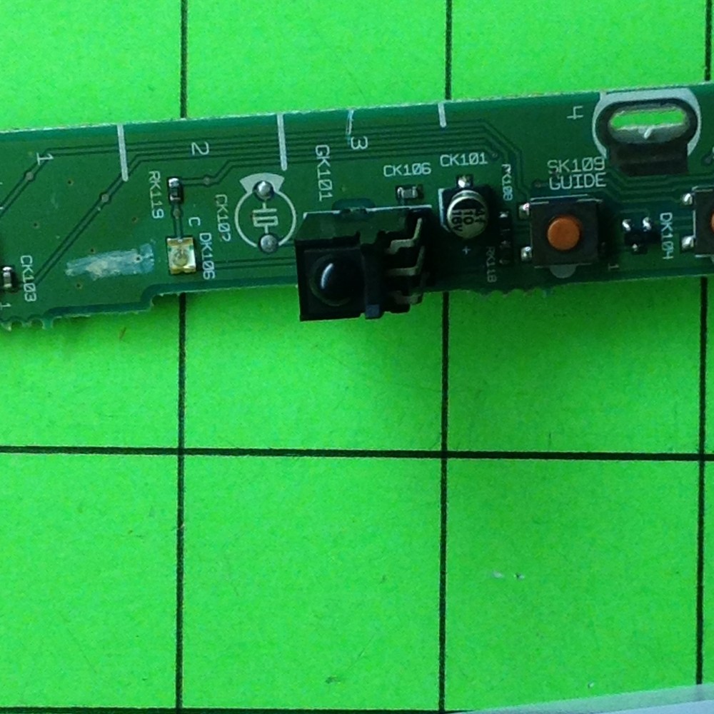 Directv D10 Cable Box Key Button Board