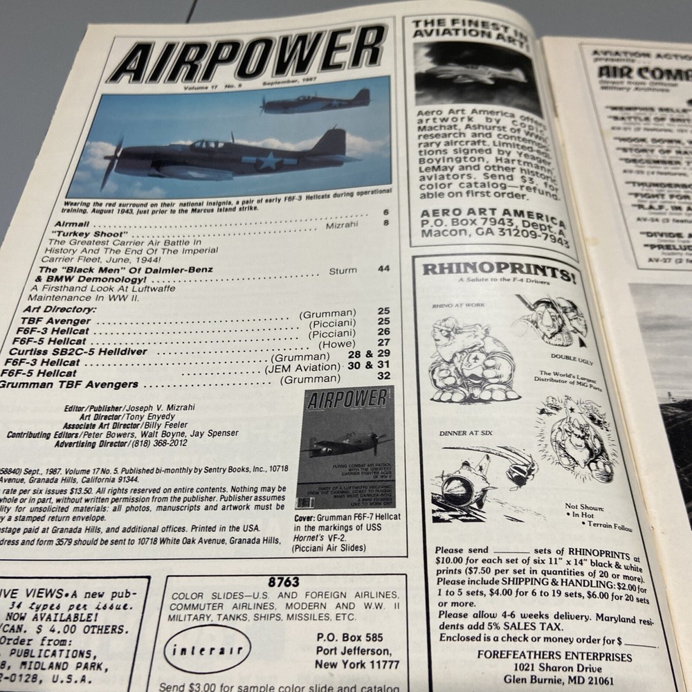 Airpower Magazine September 1987