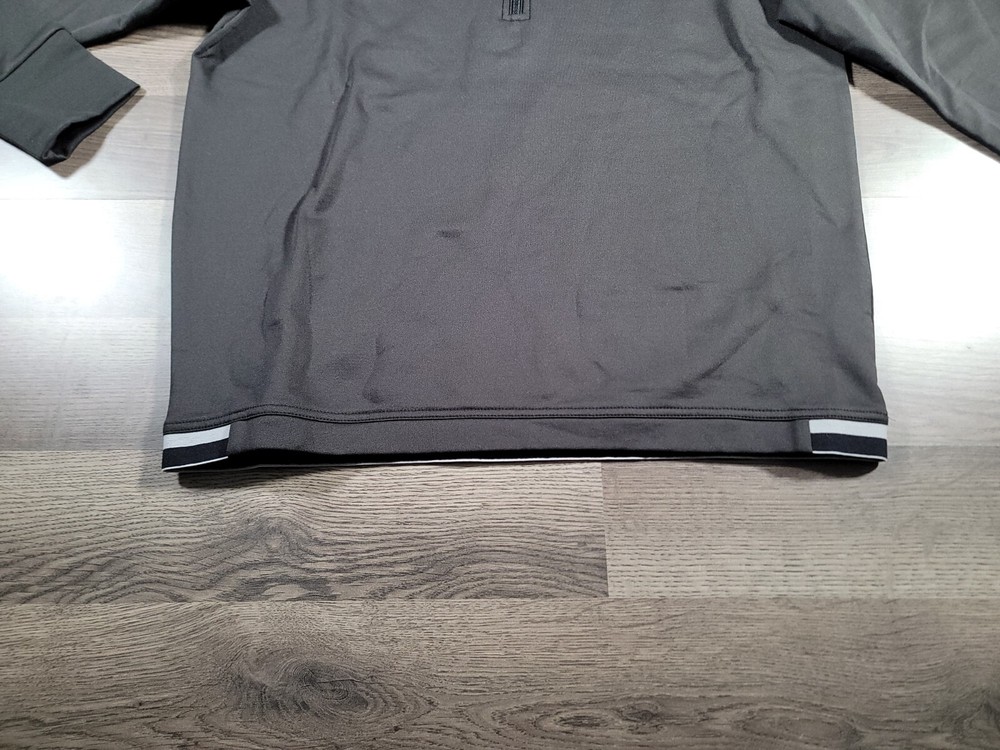 Callaway Golf Pullover Jacket 1/4 Zip Black Medium CBC High School Stretch NWT