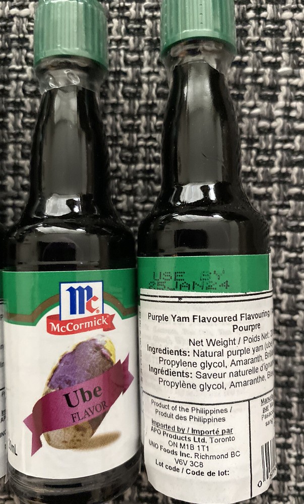 mccormick ube extract Flavour - 4 Bottles (20 ML)