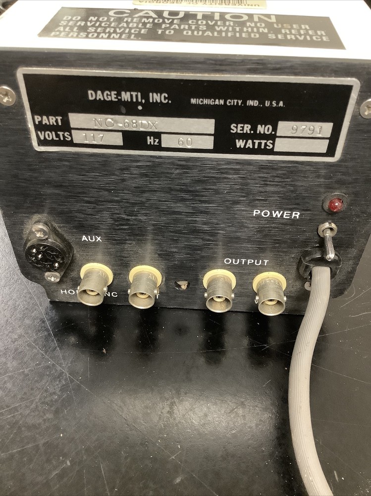 Dage-MTI Series 68 Camera