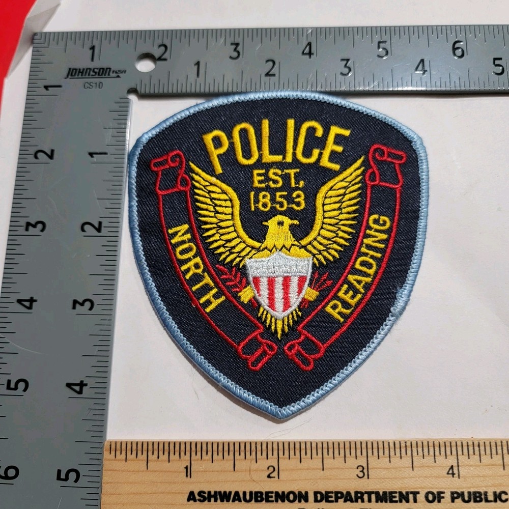 Bin1 b7 patch Police Massachusetts North Reading