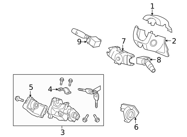 Genuine Honda Ignition Immobilizer Module 39730-TE0-A11