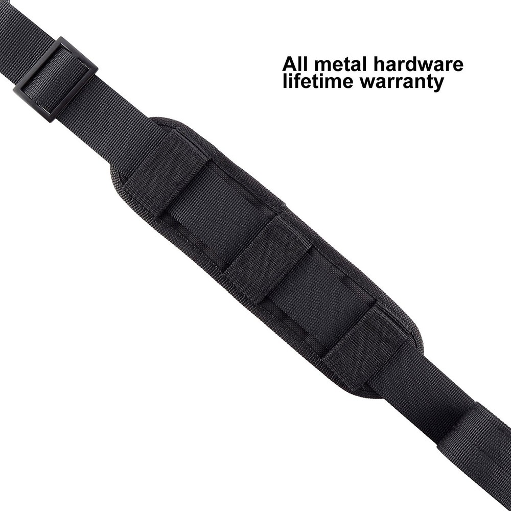 2 Point Gun Rifle Sling Gun Strap with FAST-LOOP Adjuster Shoulder Pad