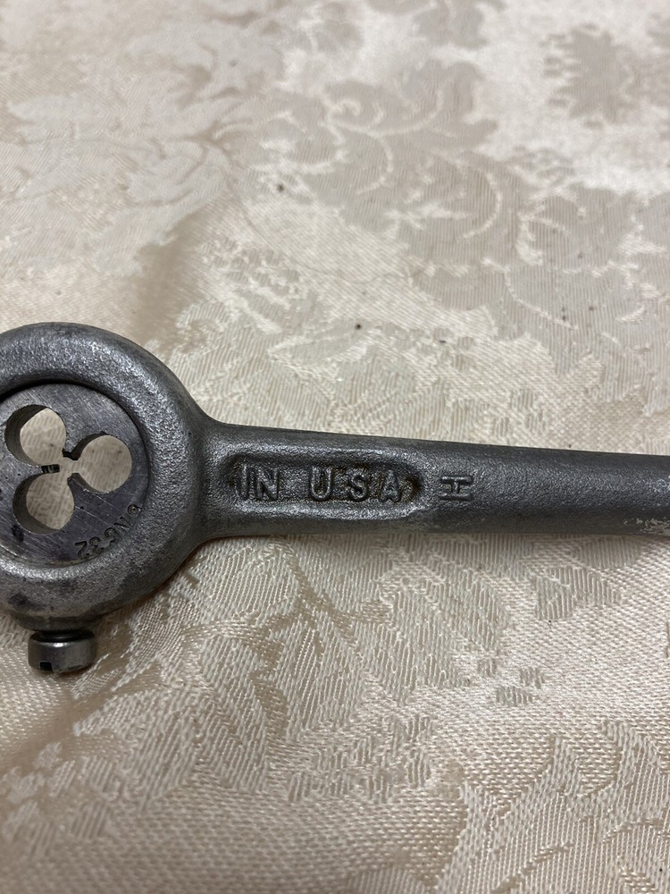 Vtg Die Thread Tool D-8 Forge In USA Preowned