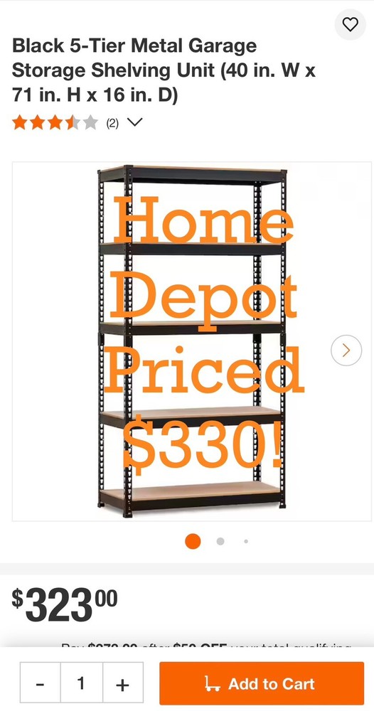 Heavy Duty Garage Storage Shelves