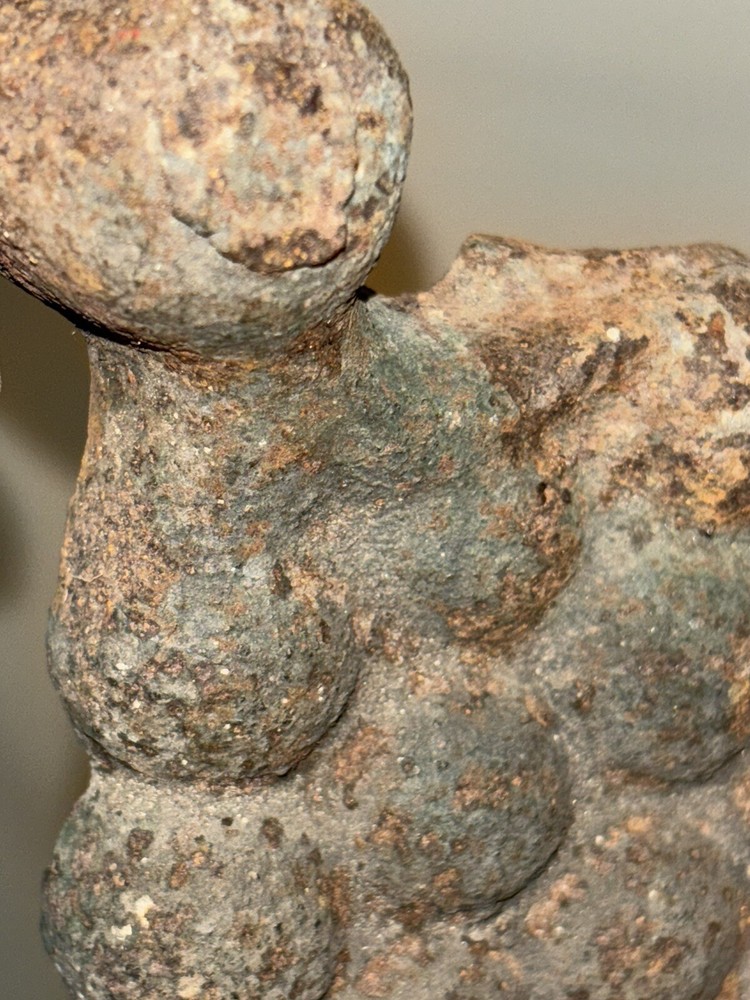 Antique Iron Grape Pattern Shutter Dog, Vineyard or Garden Spike