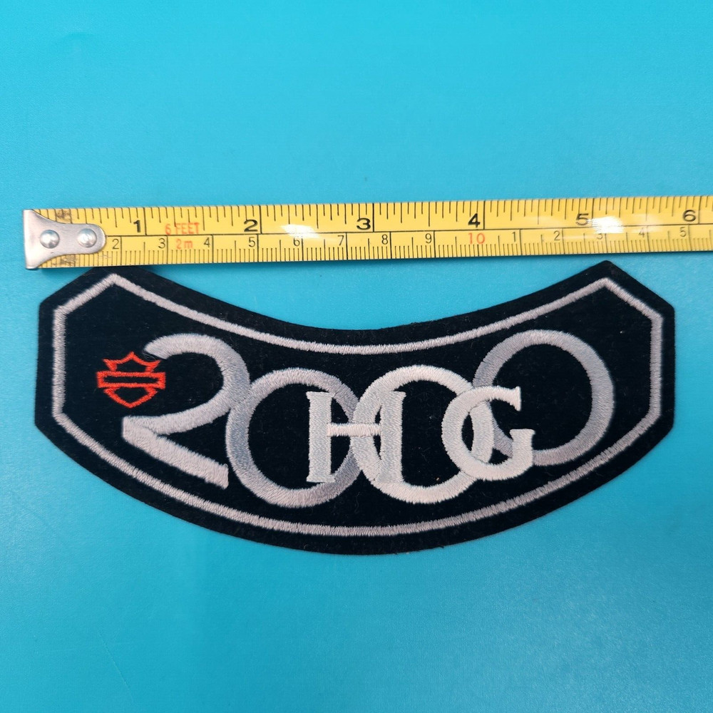 2000 HOG Harley Davidson Owners Group Motorcycle Patch and Pin