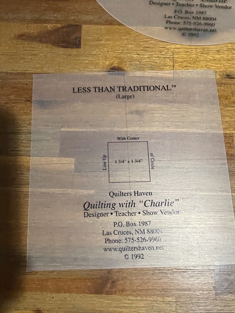 Less than Traditional Quilting Kit Haven Pattern Basic Technique Pattern READ