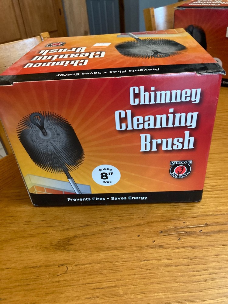 Meeco's Red Devil 8 In. Round Wire Chimney Brush 30800