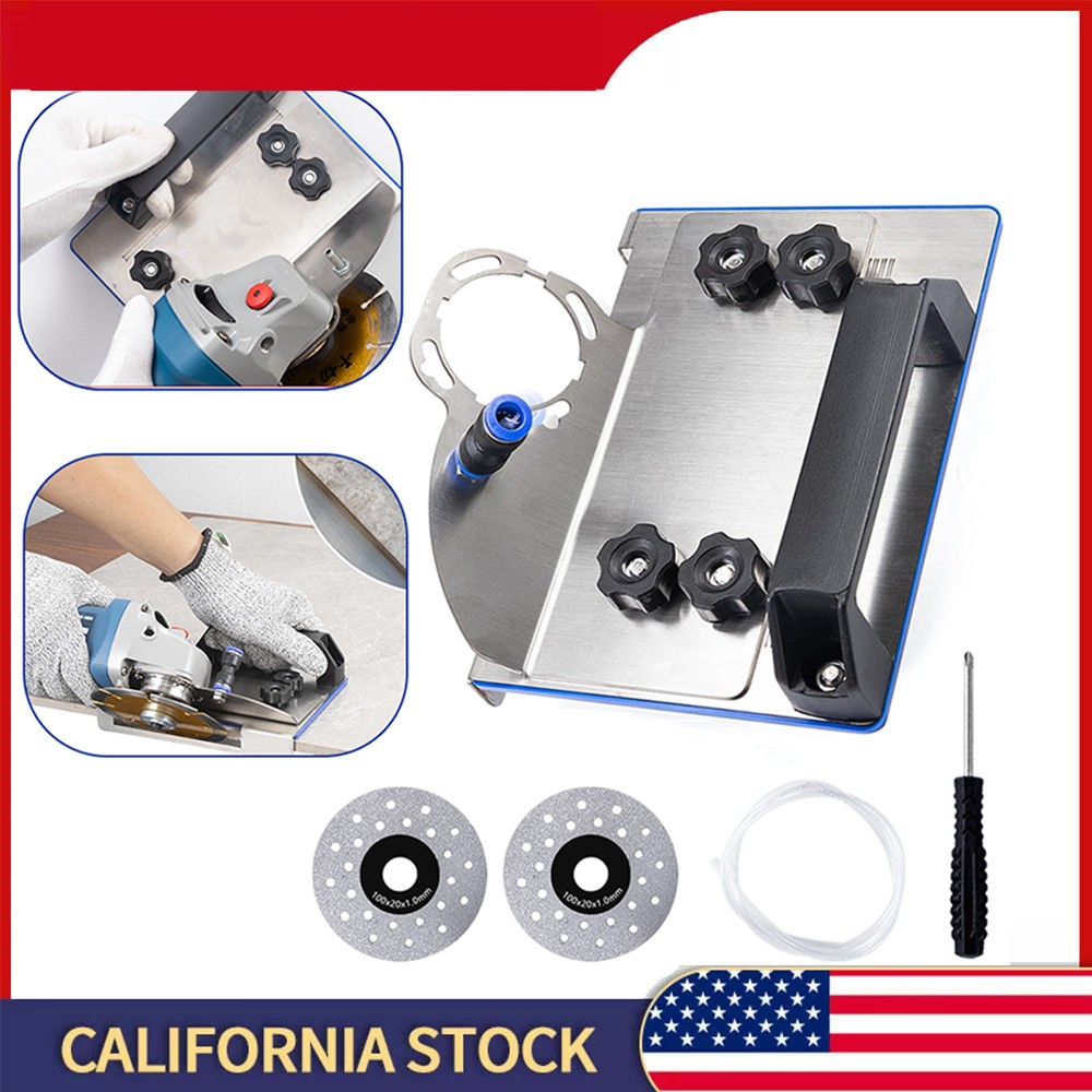 Angle Grinder 45 Degree Tile Chamfering Tool Ceramic Bevel Cutting Stand Base