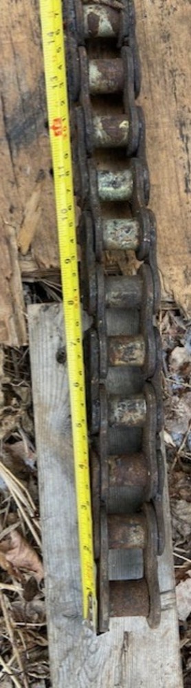 LARGE COTTERED PIN ROLLER CHAIN #100 and #120