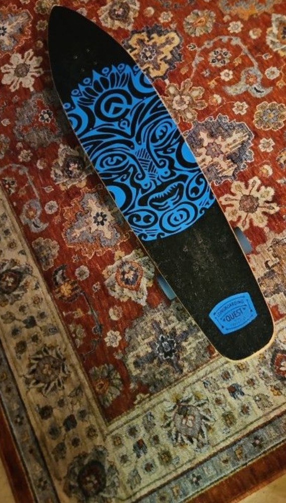 longboard skateboard used